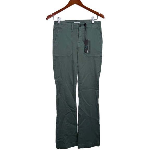Studio Blue Utility Pants Women 32 Juniper Green NWT - Picture 2 of 9